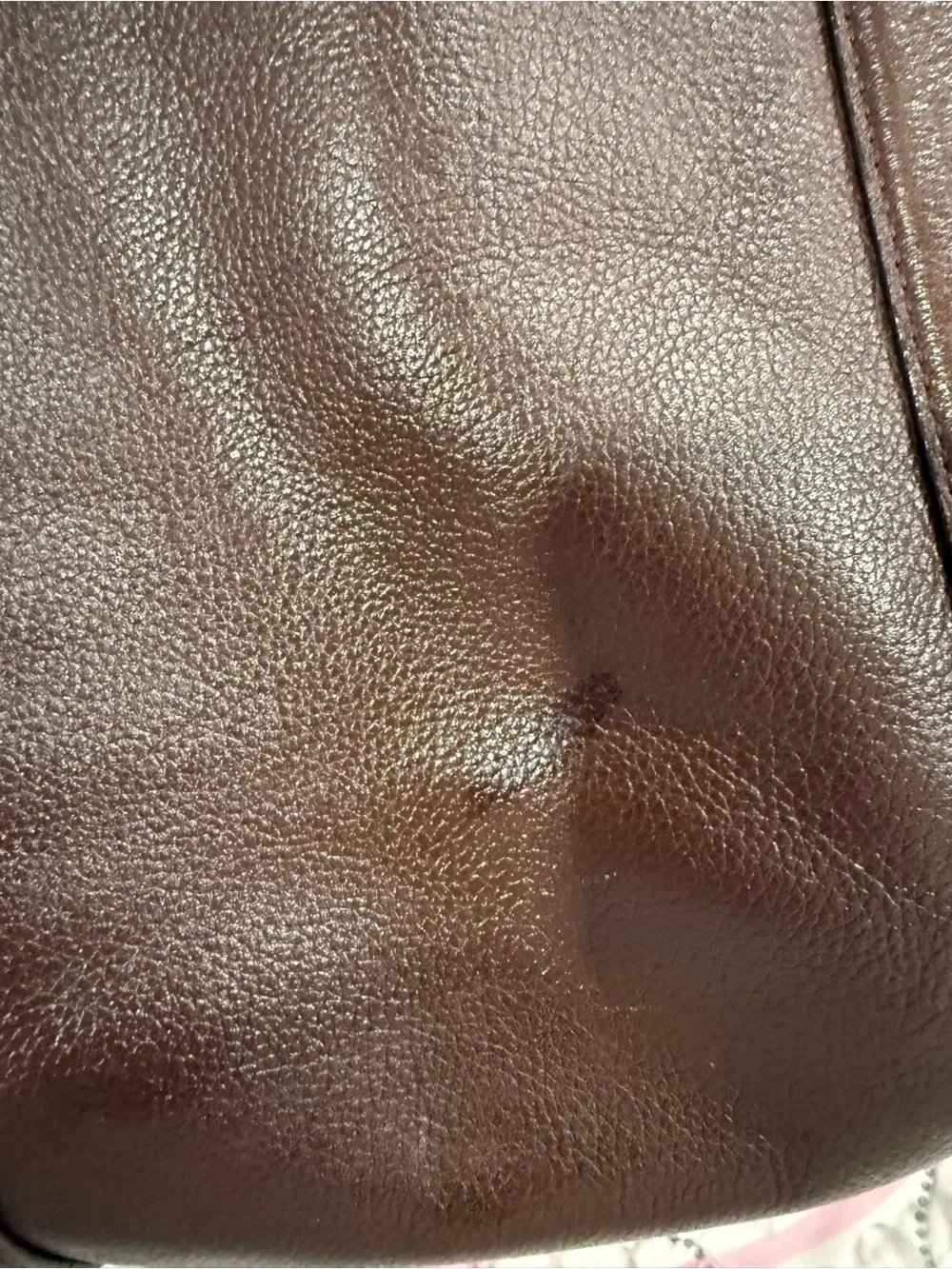 Coach Brown Leather Laptop Tote with Shoulder Strap